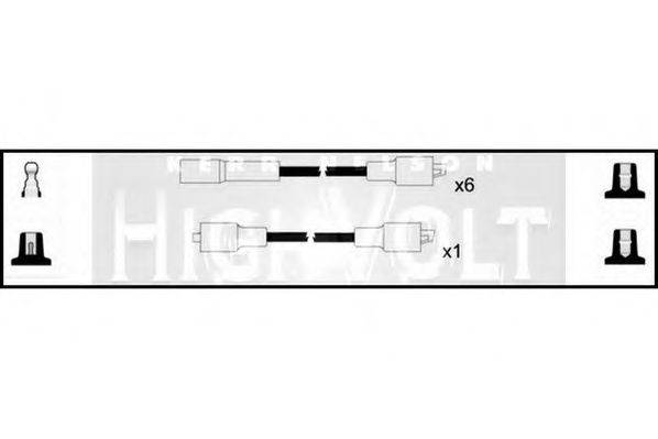 STANDARD OEF1024 Комплект дротів запалювання