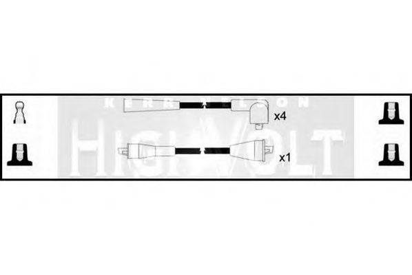 STANDARD OEF145 Комплект дротів запалювання