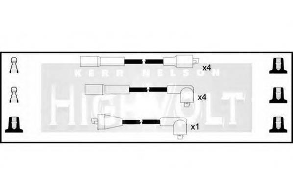 STANDARD OEF964 Комплект дротів запалювання