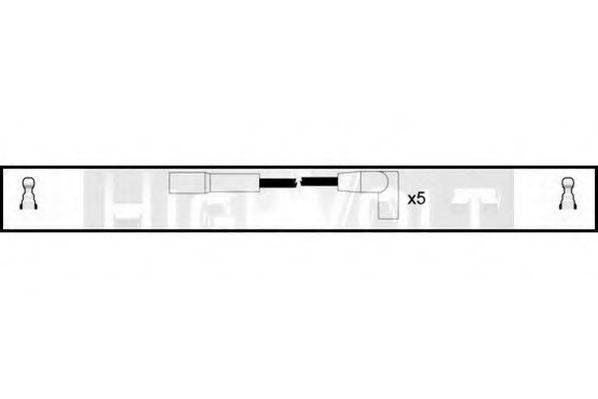 STANDARD OEF020 Комплект дротів запалювання