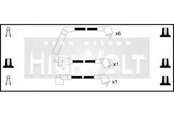 STANDARD OEF206 Комплект дротів запалювання