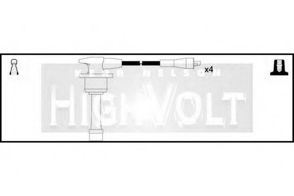 STANDARD OEF017 Комплект дротів запалювання