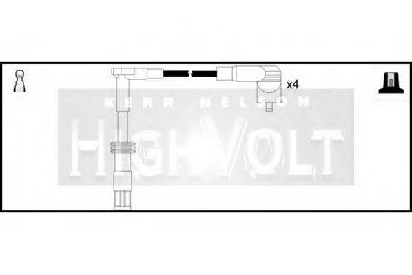 STANDARD OEF425 Комплект дротів запалювання