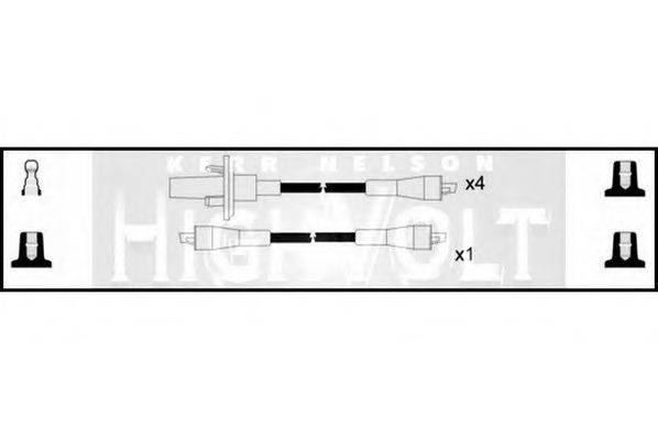 STANDARD OEF952 Комплект дротів запалювання