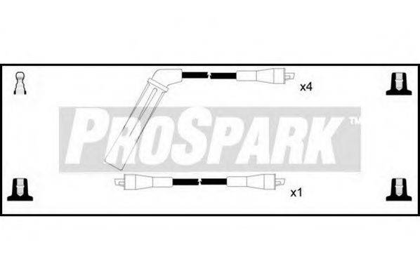 STANDARD OES625 Комплект дротів запалювання