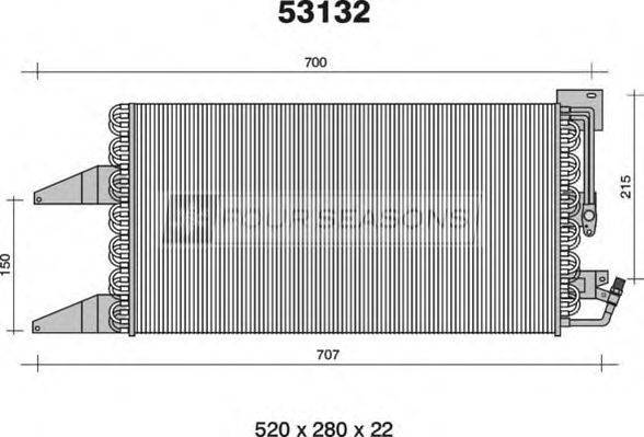 STANDARD F453132 Конденсатор, кондиціонер