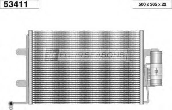 STANDARD F453411 Конденсатор, кондиціонер
