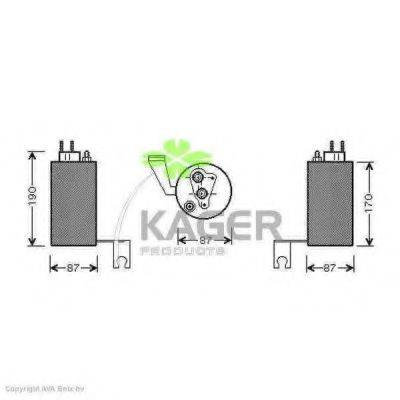 KAGER 945549 Осушувач, кондиціонер