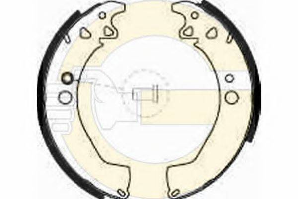 GIRLING 5181923 Комплект гальмівних колодок
