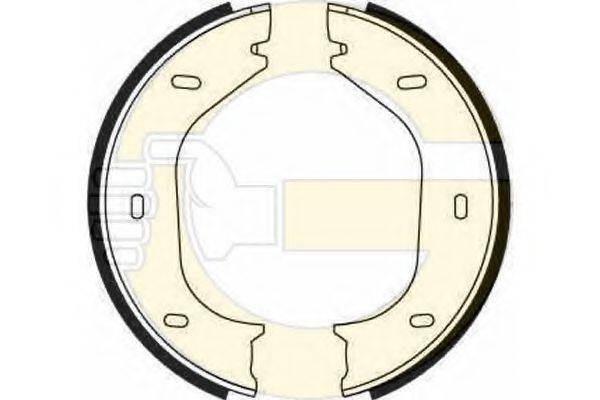 GIRLING 5182192 Комплект гальмівних колодок, стоянкова гальмівна система
