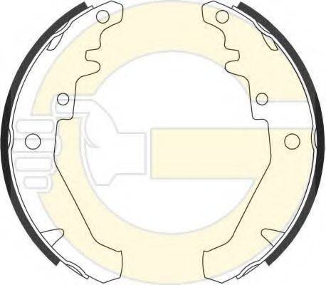 GIRLING 5184362 Комплект гальмівних колодок