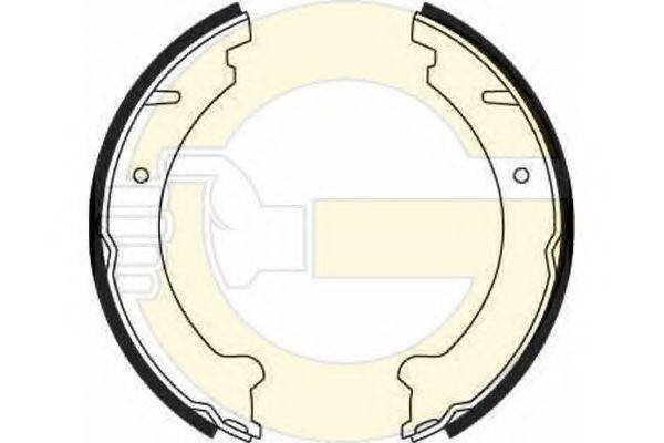 GIRLING 5185991 Комплект гальмівних колодок, стоянкова гальмівна система