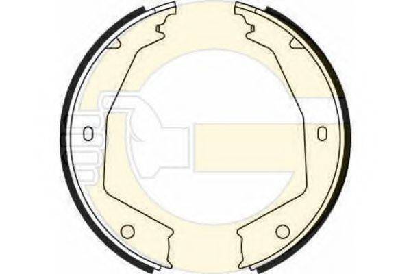 GIRLING 5186682 Комплект гальмівних колодок, стоянкова гальмівна система