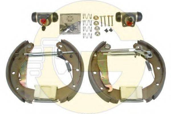GIRLING 5316049 Комплект гальмівних колодок