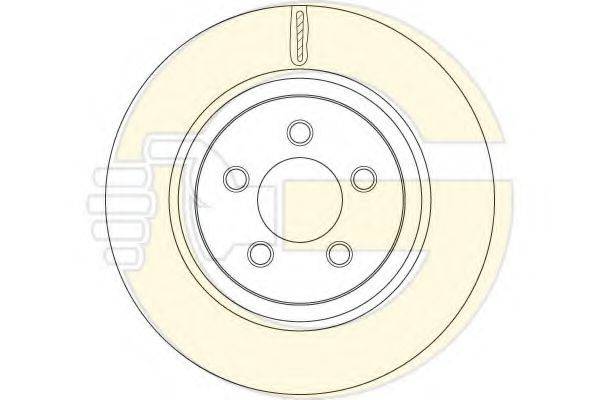 GIRLING 6062631 гальмівний диск