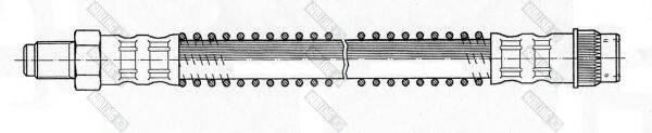 GIRLING 9002104 Гальмівний шланг