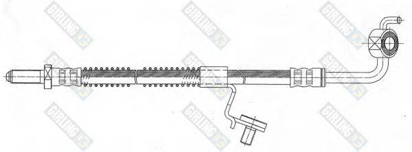 GIRLING 9004343 Гальмівний шланг