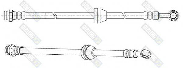 GIRLING 9004947 Гальмівний шланг