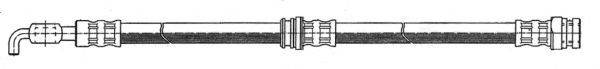 KAWE 511669 Гальмівний шланг