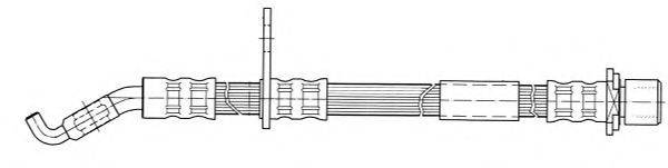 KAWE 511967 Гальмівний шланг