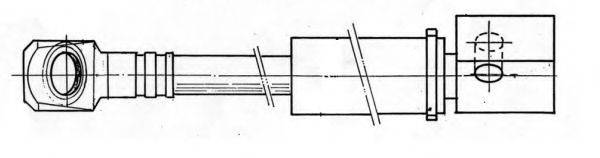 KAWE 510695 Гальмівний шланг