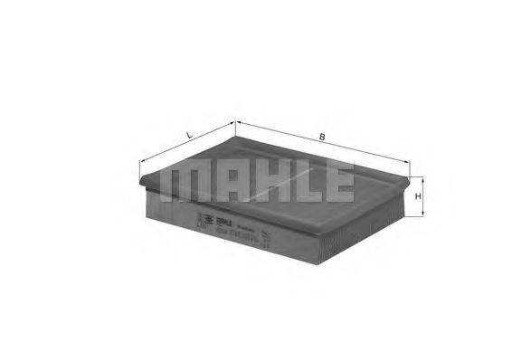 MAHLE ORIGINAL LX82 Повітряний фільтр