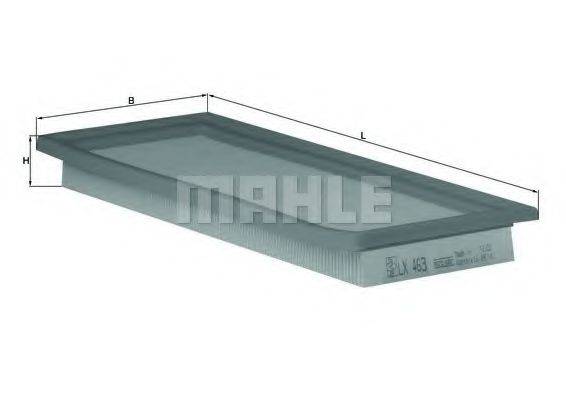 MAHLE ORIGINAL LX463 Повітряний фільтр