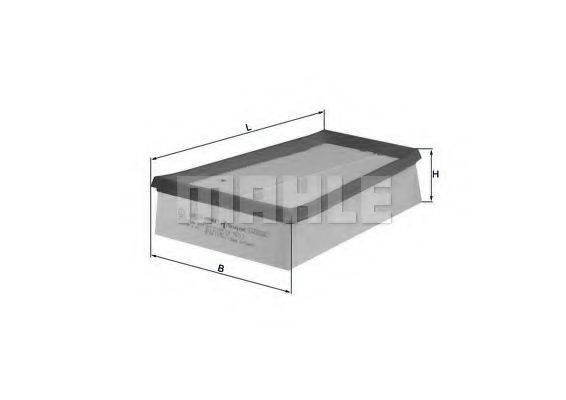 MAHLE ORIGINAL LX9573 Повітряний фільтр