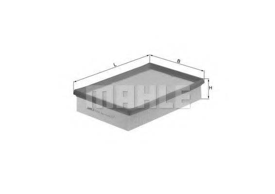 MAHLE ORIGINAL LX1044 Повітряний фільтр