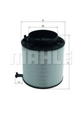 MAHLE ORIGINAL LX2091D Повітряний фільтр