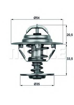 MAHLE ORIGINAL TX883D Термостат, охолоджуюча рідина