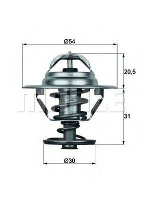 MAHLE ORIGINAL TX1088D Термостат, охолоджуюча рідина