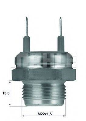 MAHLE ORIGINAL TSW1 Термивимикач, вентилятор радіатора