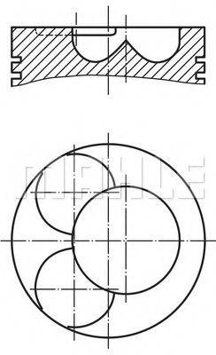 MAHLE ORIGINAL 0377710 Поршень