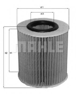 MAHLE ORIGINAL OX1661D Масляний фільтр