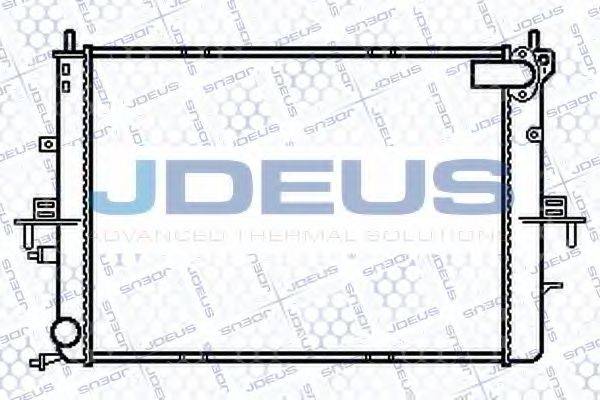 JDEUS 002M19 Радіатор, охолодження двигуна