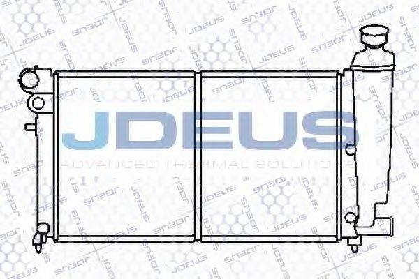 JDEUS 007E32 Радіатор, охолодження двигуна