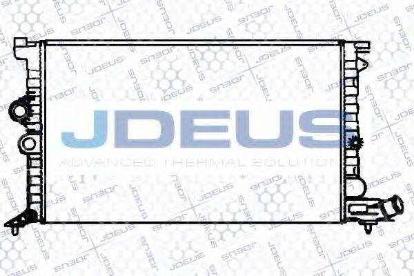 JDEUS 007V38 Радіатор, охолодження двигуна