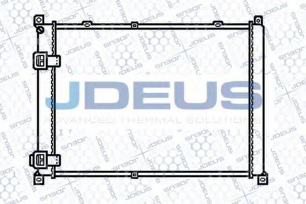 JDEUS 023V58 Радіатор, охолодження двигуна