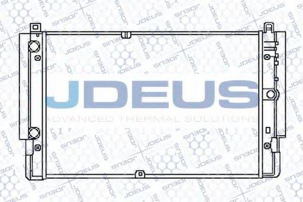 JDEUS 030V48 Радіатор, охолодження двигуна