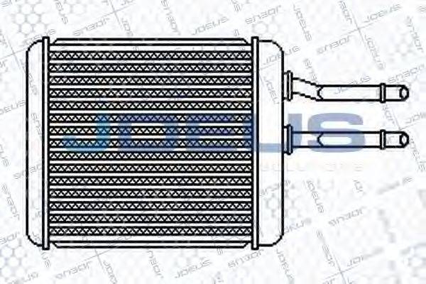 JDEUS 200M12 Теплообмінник, опалення салону