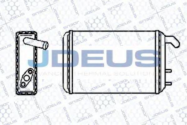 JDEUS 211V01 Теплообмінник, опалення салону