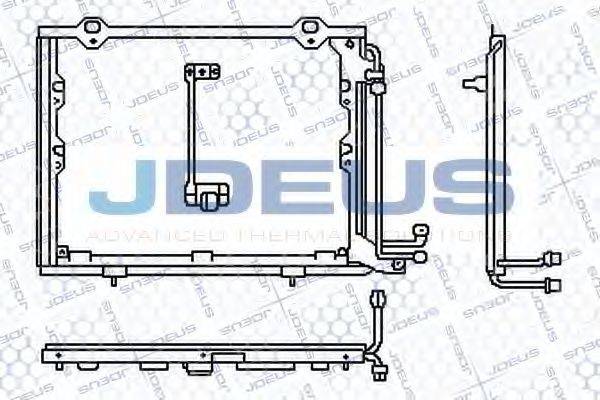 JDEUS 717B18 Конденсатор, кондиціонер