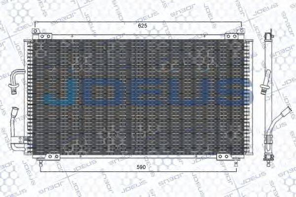 JDEUS 721M22 Конденсатор, кондиціонер