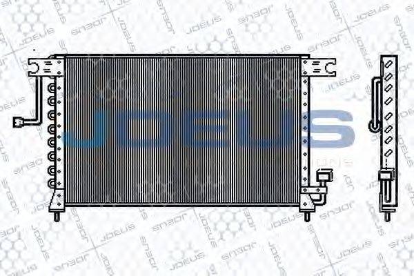 JDEUS 754M01 Конденсатор, кондиціонер