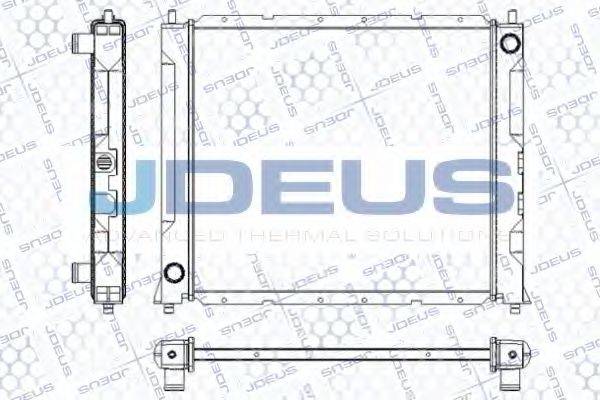 JDEUS RA0020261 Радіатор, охолодження двигуна