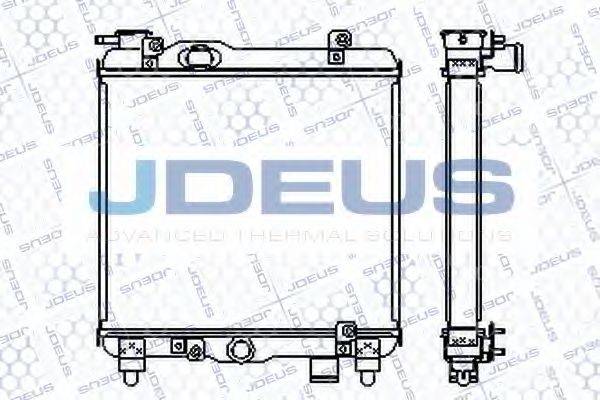 JDEUS RA0250030 Радіатор, охолодження двигуна