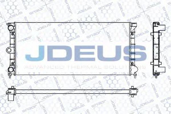 JDEUS RA0300161 Радіатор, охолодження двигуна