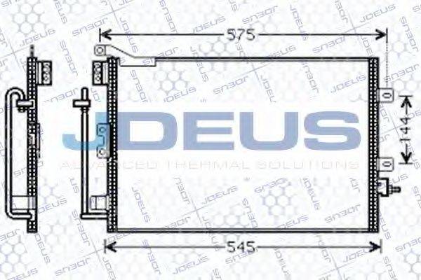 JDEUS 723M80 Конденсатор, кондиціонер