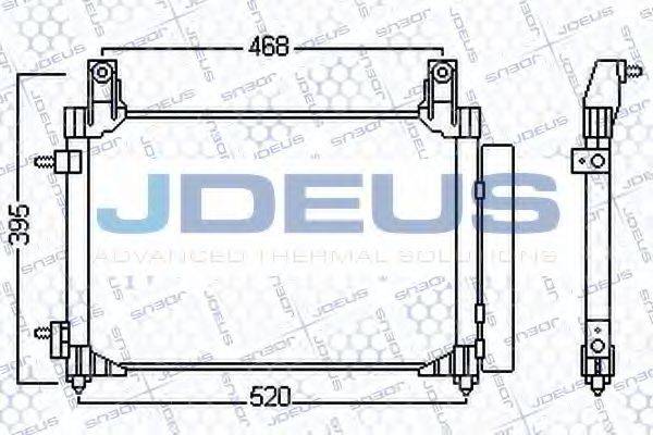 JDEUS 756M11 Конденсатор, кондиціонер